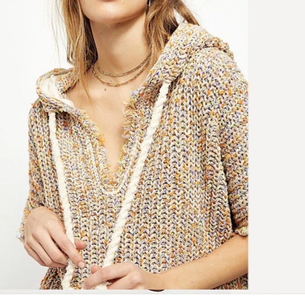 Free People Electric Aura Hoodie Pullover - Picture 4 of 7